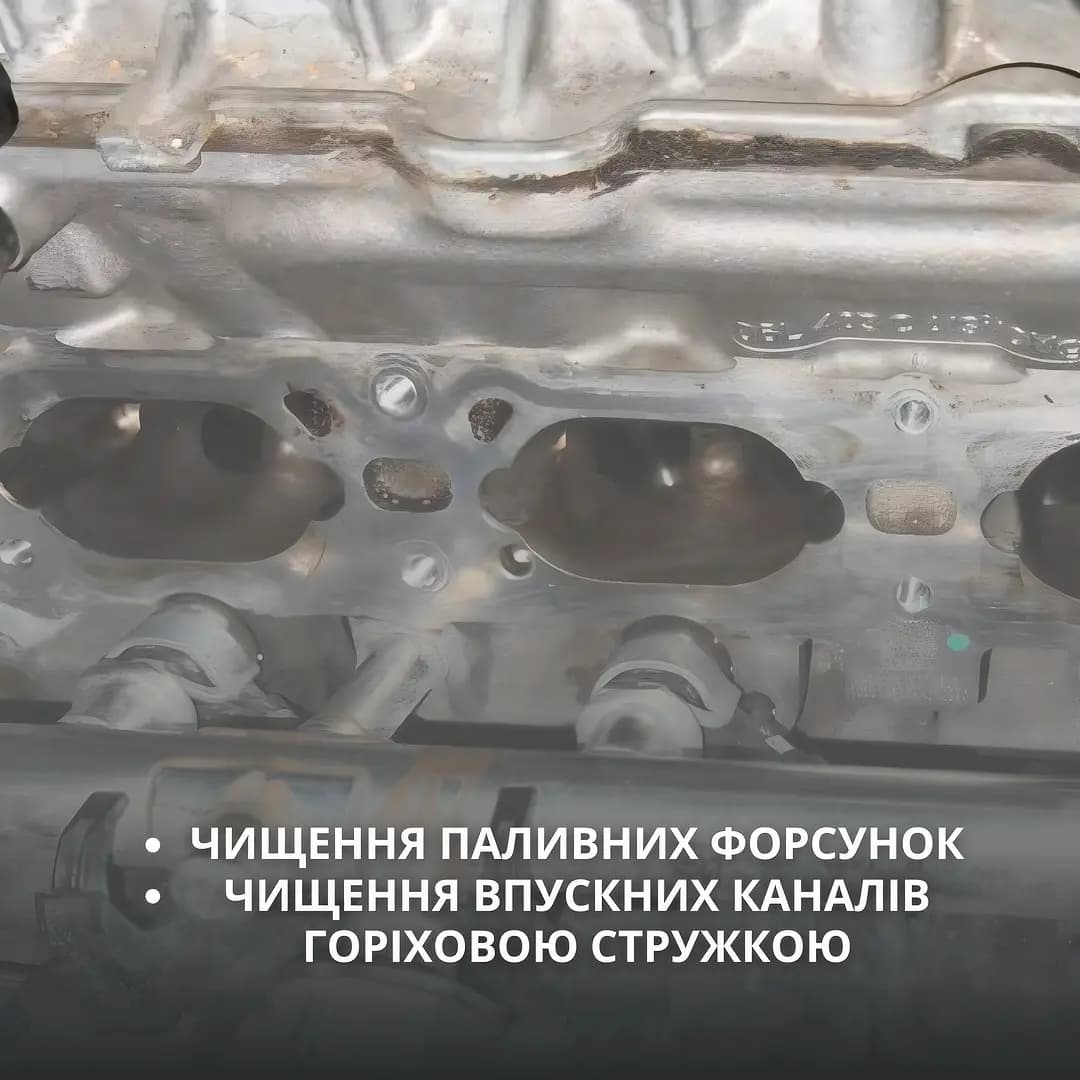 Чищення паливних форсунков